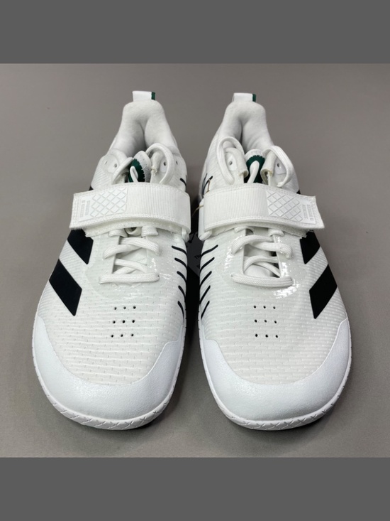 NEW Adidas Shoes Mens 7 white black total athletic weight lifting gym training main image 6
